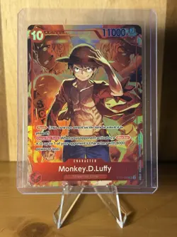 Monkey.D.Luffy (Treasure Booster Set) ST10-006 One Piece Promotion Cards Foil - Image 2