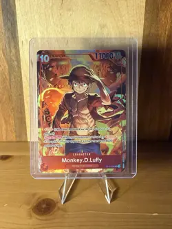 Monkey.D.Luffy (Treasure Booster Set) ST10-006 One Piece Promotion Cards Foil - Image 4