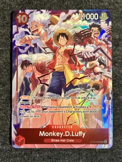 Monkey.D.Luffy One Piece Day Dallas Promo 2025 ST10-006 Near Mint Condition - Image 1
