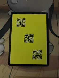 Disney Lorcana Wilds Unknown Error Discard error QR Code Non Foil - Image 1