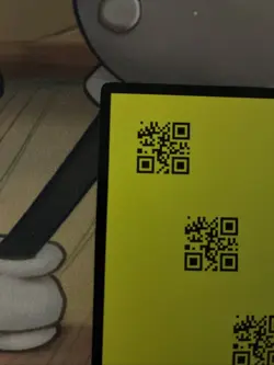 Disney Lorcana Wilds Unknown Error Discard error QR Code Non Foil - Image 2