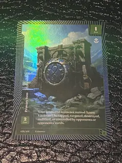 Wonders of the First : Existence Azure Vault Epic Foil 76/401 - Image 1