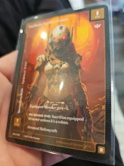 Wonder of the First Call of the Stones TauMecha Standard Armor Rare - Image 2