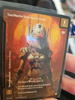 Wonder of the First Call of the Stones TauMecha Standard Armor Rare - Image 5