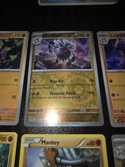 20 Mankey, Primeape & Annihilape Pokemon Cards LP - NM English & Japanese. - Image 3