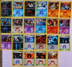 Pokemon Card Lot 22x DOUBLE CRISIS Team Aqua Magma Holos NM Near Set XY - Image 1