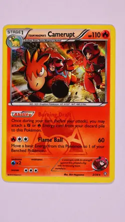 Pokemon Card Lot 22x DOUBLE CRISIS Team Aqua Magma Holos NM Near Set XY - Image 5