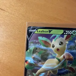 Pokemon Leafeon V SWSH194 Full Art Promo Sword & Shield Holo Card English NM+ - Image 5
