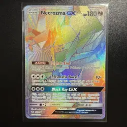 Necrozma GX Burning Shadows 153/147 Secret Rare Pokemon Card - Image 1
