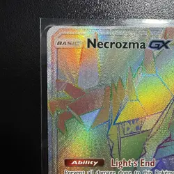 Necrozma GX Burning Shadows 153/147 Secret Rare Pokemon Card - Image 2