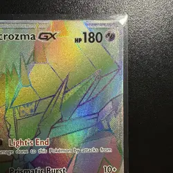 Necrozma GX Burning Shadows 153/147 Secret Rare Pokemon Card - Image 3