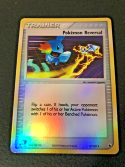 Pokemon Trainer Cards - Balloon Berry & Pokemon Reversal - Reverse Holo - LP - Image 2