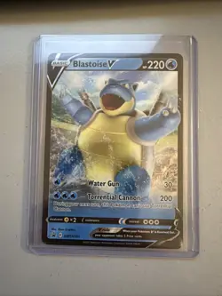 Blastoise V - SWSH101 - Pokemon Promo Sword & Shield Ultra Rare Holo Card NM - Image 1