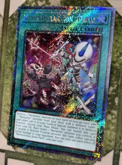 YuGiOh MEMENTOTLAN BONE PARTY Platinum Secret Rare RA04-EN099 - Image 1