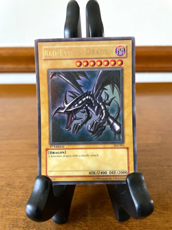 Red-Eyes Black Dragon SDJ-001 1st Edition Ultra Rare Yu-Gi-Oh Card NA English - Image 1