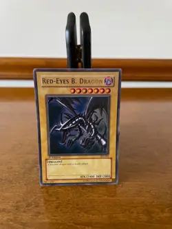 Red-Eyes Black Dragon SDJ-001 1st Edition Ultra Rare Yu-Gi-Oh Card NA English - Image 3