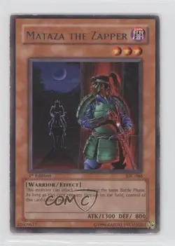 Mataza the Zapper 1st Ed. YuGiOh Invasion of Chaos #IOC-086 2004 READ - Image 1
