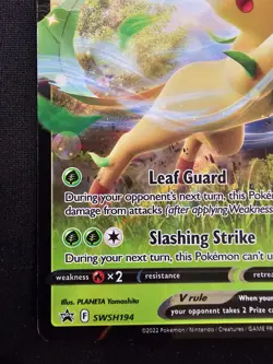 Leafeon V SWSH194 SWSH: Sword & Shield Promo Cards Holo - Image 5