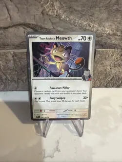Team Rocket's Meowth (Cosmos Holo) 149/182 Miscellaneous Cards & Products Holo - Image 1