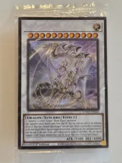 Blue-Eyes Ultimate Spirit Dragon SDWD-EN043 SEALED Secret Rare Yugioh Promo Card - Image 2