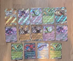 14x EX Cards - Pokemon TCG - Bundle - NM - Black Bolt White Flare - Image 1