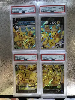 PSA 10 Pikachu V-Union 25th Anniversary 2021 SEQ Set Pokemon Card Japanese - Image 1