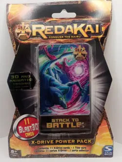 Redakai Conquer the Kairu X Drive TWO Power Packs 3D Animated Trading Cards 2010 - Image 5