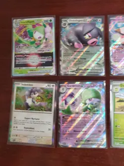 Pokemon 6 Card Lot Holos EX And V , Great Value Set Building Cards Lot2 - Image 2