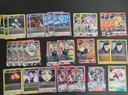 Demon Slayer Union Arena Card Lot SR R Parallel Star Akaza Rengoku fym4-002 - Image 1