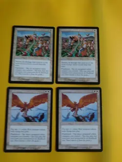Prismatic Strands x2 & Battle Screech x2 Judgment MTG 4 Card. - Image 1