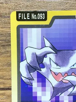 Pokemon Carddass Card Haunter File No. 93 Bandai Pocket Monsters 1997 - Image 3