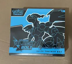 S&V Pokemon Center Black Bolt And White Flare Elite Trainer Boxes Factory Sealed - Image 2