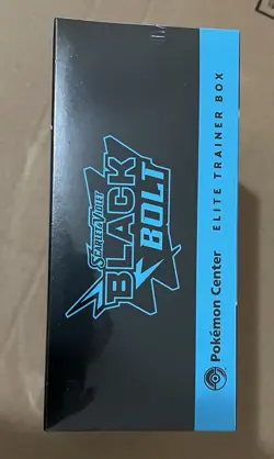 S&V Pokemon Center Black Bolt And White Flare Elite Trainer Boxes Factory Sealed - Image 4