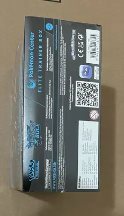 S&V Pokemon Center Black Bolt And White Flare Elite Trainer Boxes Factory Sealed - Image 5