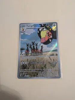 2023 Pokemon Farigiraf Paldea Evolved Illustration Rare #228/193 - Image 1