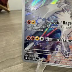 Pokemon TCG N's Reshiram 167/159 Journey Together Full Art Illustration Rare NM - Image 5
