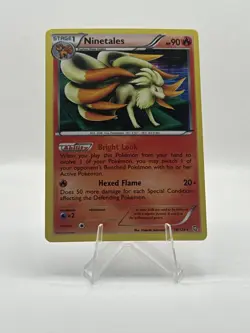 Pokemon TCG Ninetales Holo Dragons Exalted 19/124 NM - Image 1