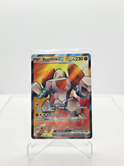 Pokemon Destined Rivals Regirock ex 214/182 Ultra Rare Full Art - Image 1