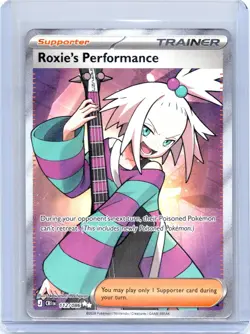 Roxie's Performance 112/086 Ultra Rare Chaos Rising Pokemon Near Mint - Image 1