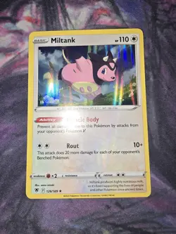 Miltank 126/189 Holo Rare Astral Radiance Pokemon Holo Bleed Near Mint - Image 2