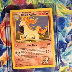 The Pokemon Company Pokemon TCG Blaine's Rapidash 33/132 Gym Challenge EN - Image 1