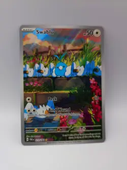 The Pokemon Company Swablu 213/182 SV04 Paradox Rift IR Holo ENG 50HP - Image 1