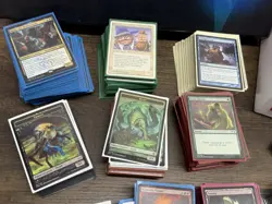 MTG Magic Duel Deck Anthology + Extra Sleeves Cards Case And Dice - Image 2