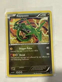 Rayquaza Dragon Vault Holo Card 11/20 - Image 1