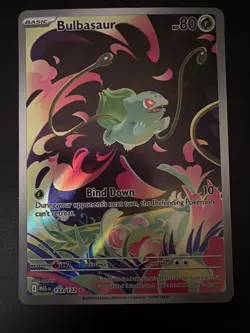 Bulbasaur 133/132 Full Art NM/M Mega Evolution Pokemon Card - Image 3