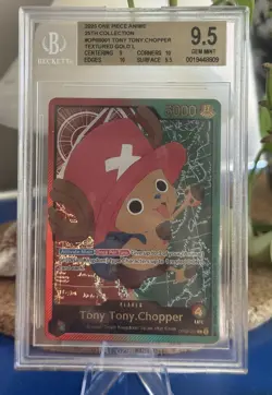 BGS 9.5 One Piece Card EB02 25th Tony Tony Chopper Alt Art SP OP08 LIKE PSA 10 - Image 1