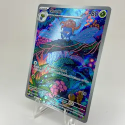 Gloom 198/197 Illustration Rare SV03: Obsidian Flames Full Art Pokemon Card NM - Image 3