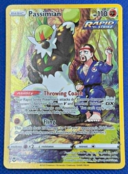 Pokemon Card TCG - Passimian TG08/TG30 Ultra Rare - Silver Tempest - Image 1