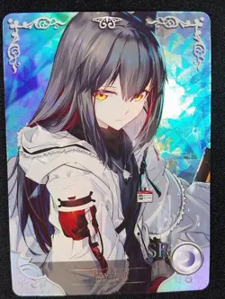 Texas Arknights Goddess Story - Anime Waifu Custom Trading Card - Image 1