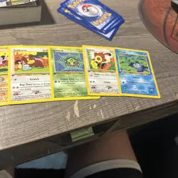 POKEMON 1ST EDITION NEO DISCOVERY 19 CARD LOT KABUTO + POLIWAG +TYROGUE + NATU - Image 4